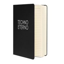 Load image into Gallery viewer, Techno Eterno Notebook with Ribbon | Nights Into Mornings