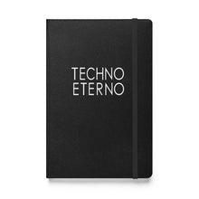 Load image into Gallery viewer, Techno Eterno Notebook with Ribbon | Nights Into Mornings