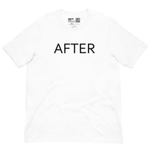 Load image into Gallery viewer, Lightweight Cotton Tee | AFTER T-Shirt White Logo | Nights Into Mornings