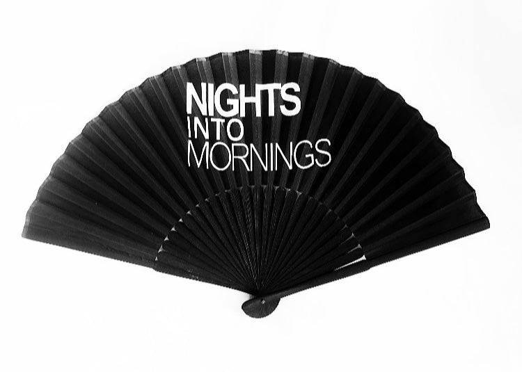 Nights into Mornings Fan - White