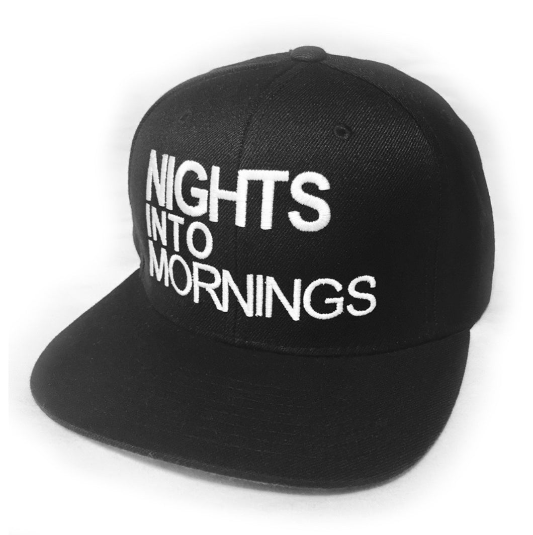 ORIGINAL SNAPBACK, BLACK, WHITE LOGO